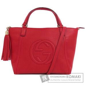 Gucci Soho leather tote Shoulder bag Black